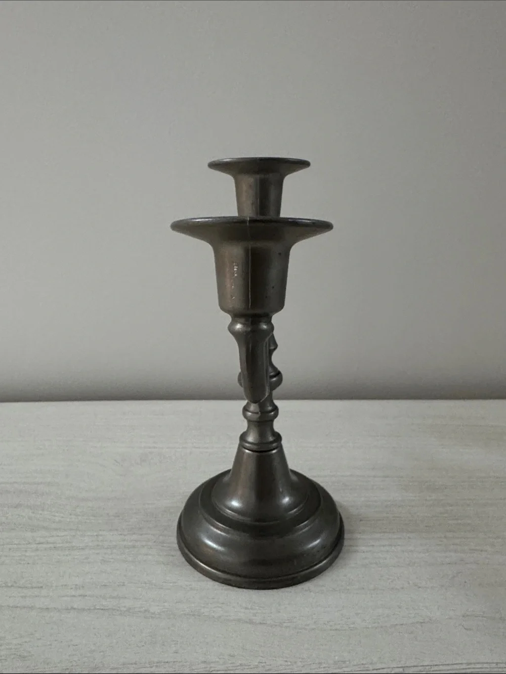 Vintage Quist W. Germany Pewter Candleabra VGUC